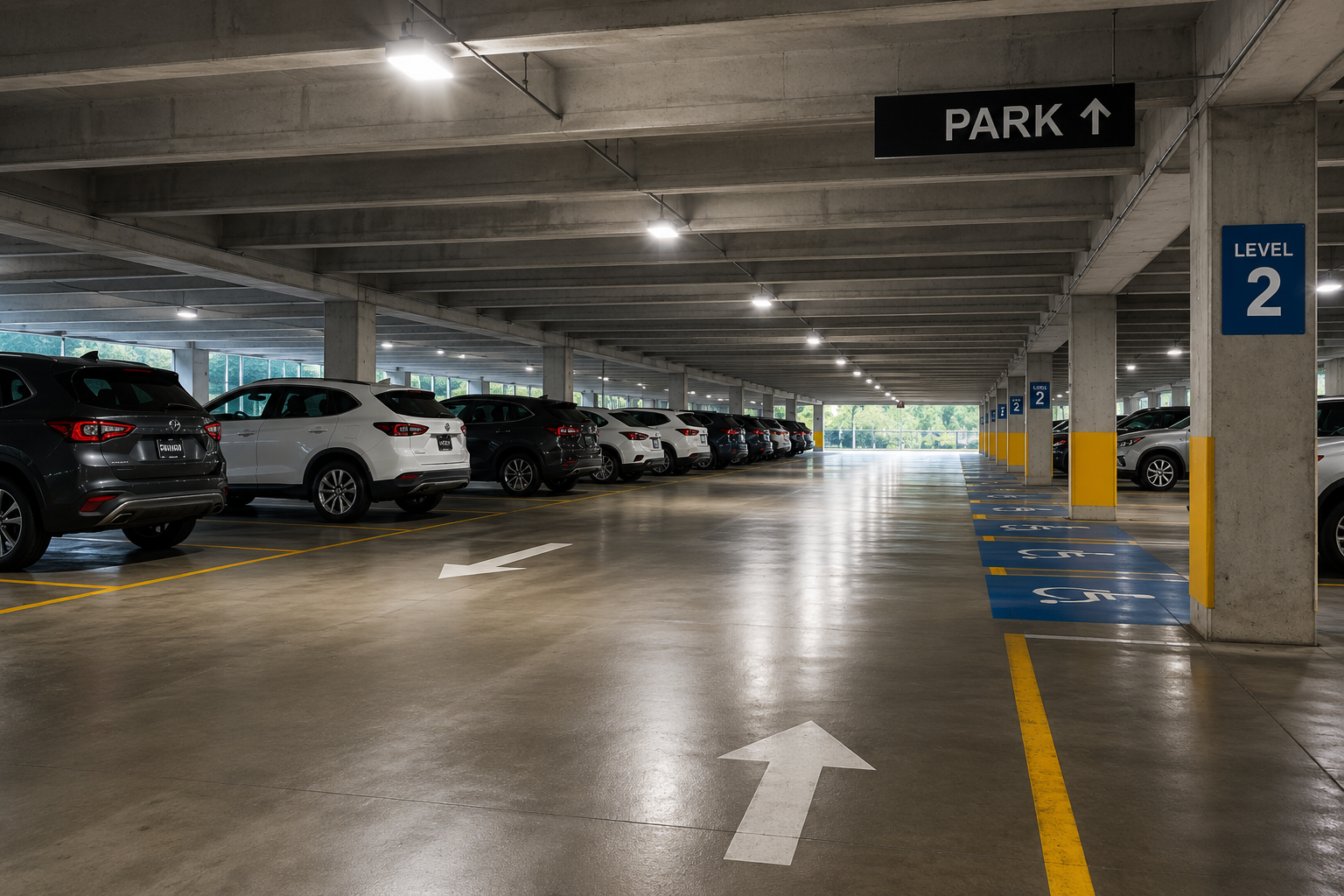 Parking Lots & Garages